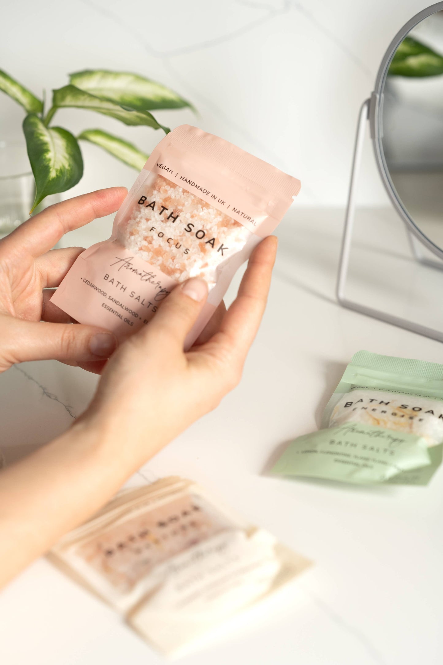 Bath salts pouch, Bath soak, Stocking fillers, Bath salt bag