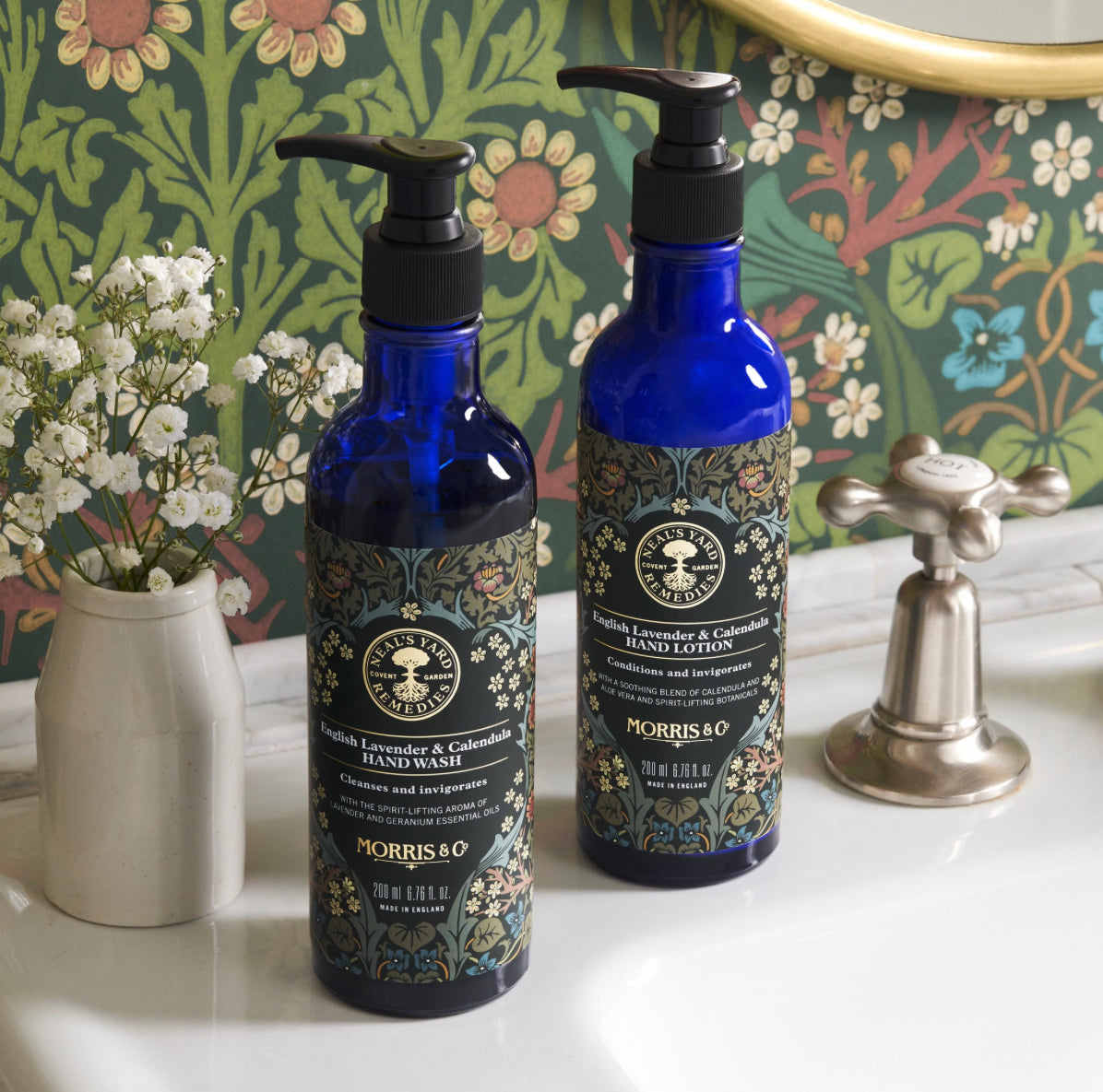 Morris & Co English Lavender and Calendula Collection