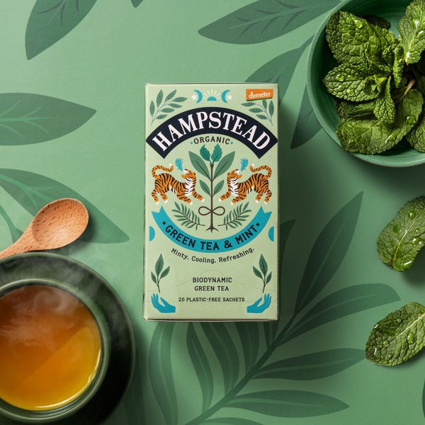 Hampstead Tea Green Tea and Mint