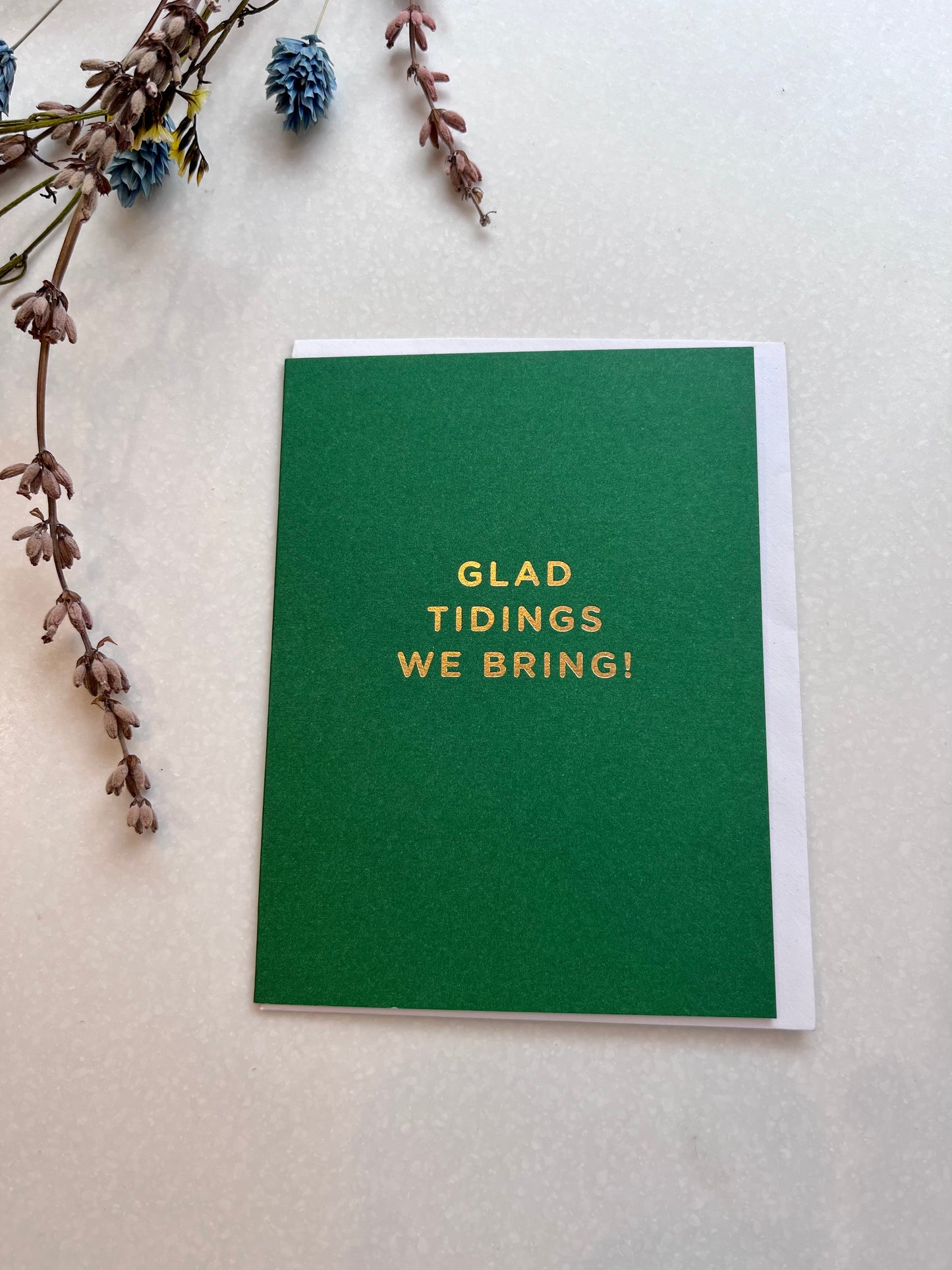 Small Card - Glad Tidings We Bring