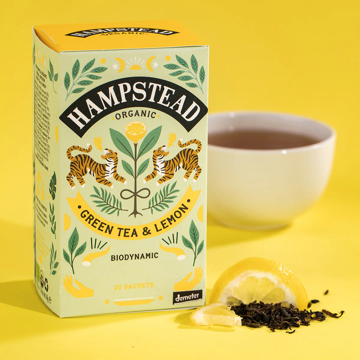 Hampstead Organic Green Tea & Lemon