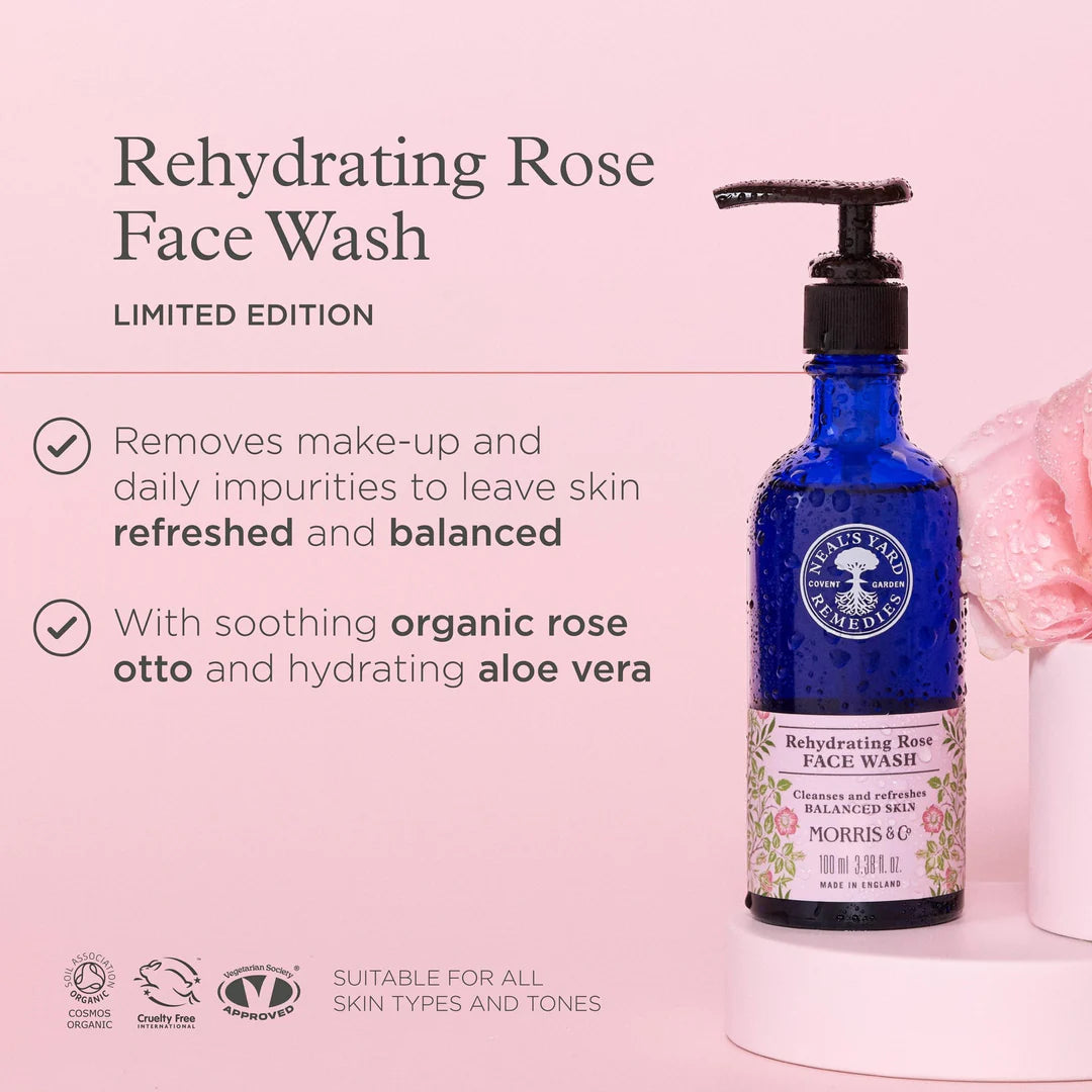 Rehydrating Rose Face Wash x Morris & Co. Special Edition