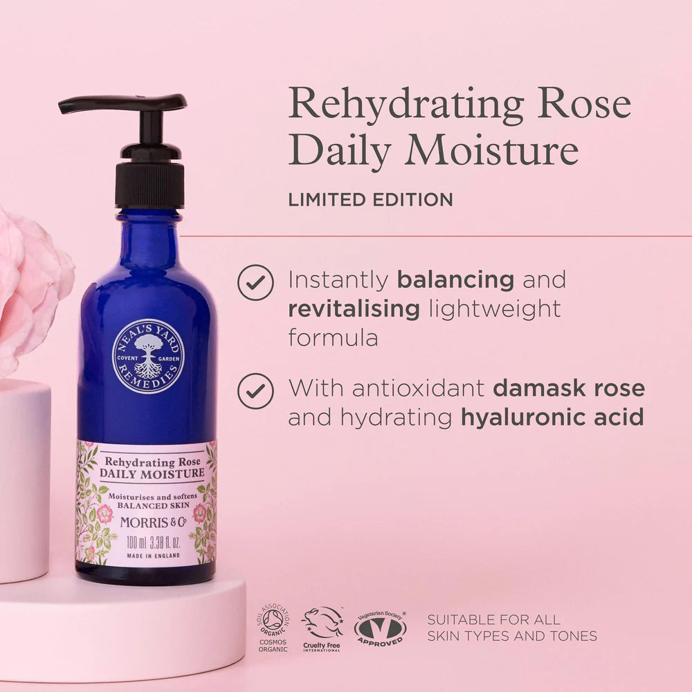 Rehydrating Rose Daily Moisturiser x Morris and Co. Special Edition
