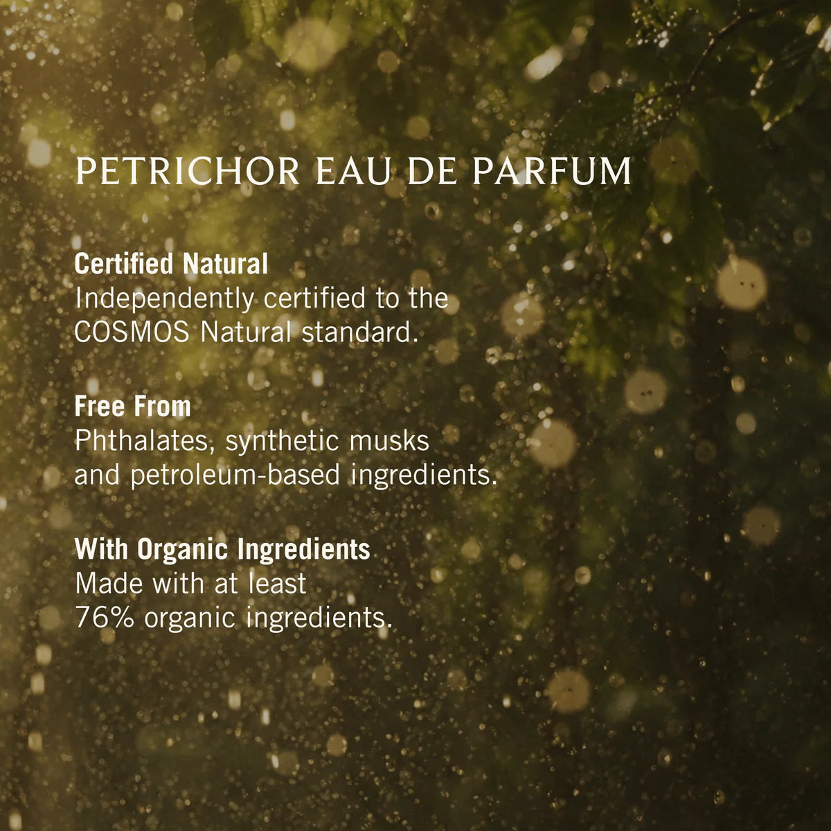 Petrichor Frankincense Eau De Parfum