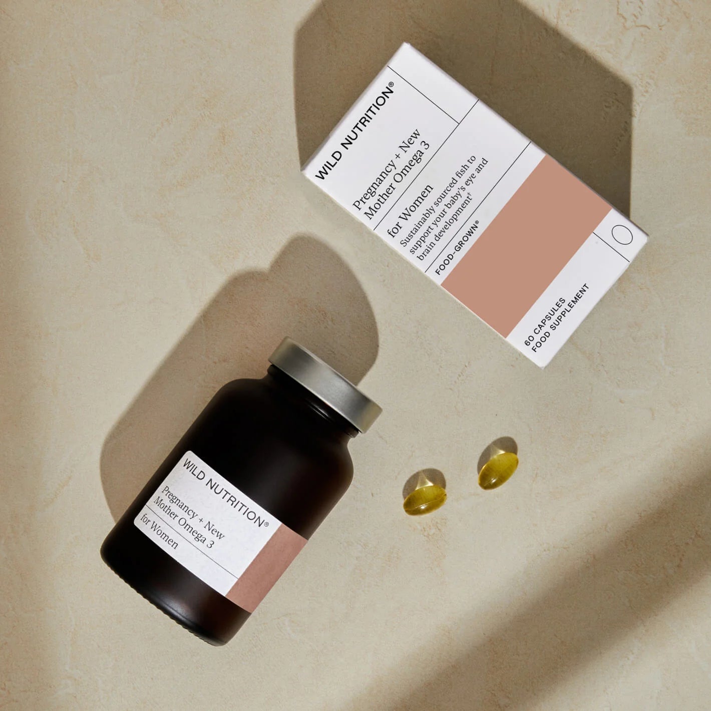 Pregnancy + New Mother Omega 3 Jar