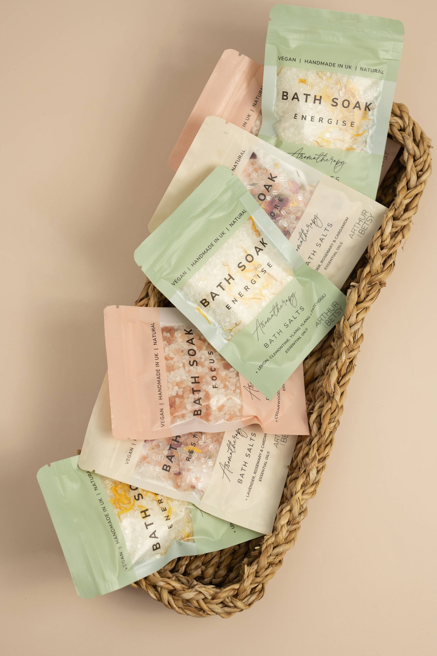 Bath salts pouch, Bath soak, Stocking fillers, Bath salt bag