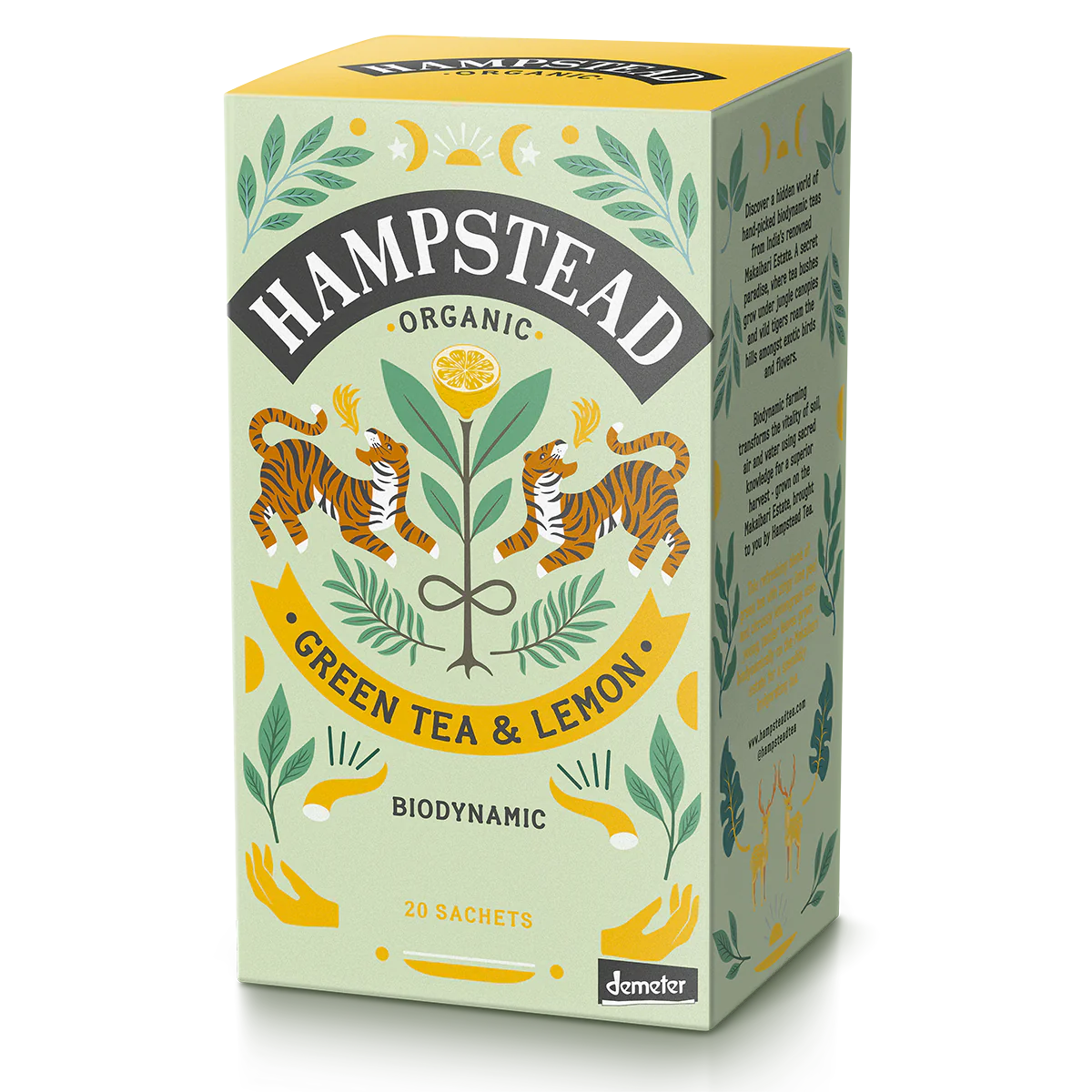 Hampstead Organic Green Tea & Lemon