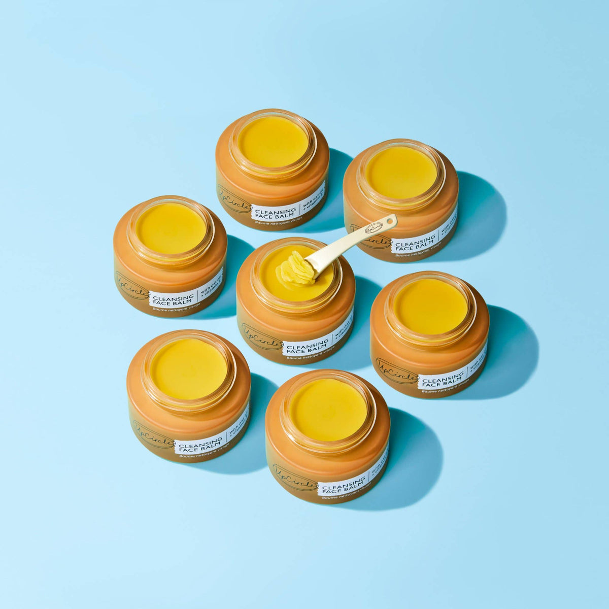 Natural Cleansing Balm Makeup Remover with Oat + Vitamin E