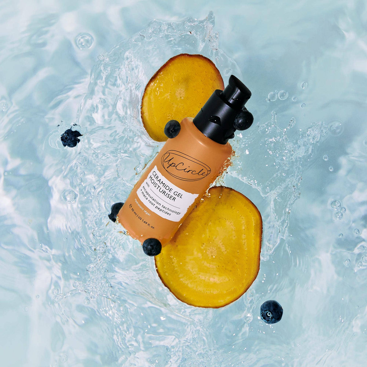 Cooling Gel Moisturiser with Ceramides + Maca Root Peptides