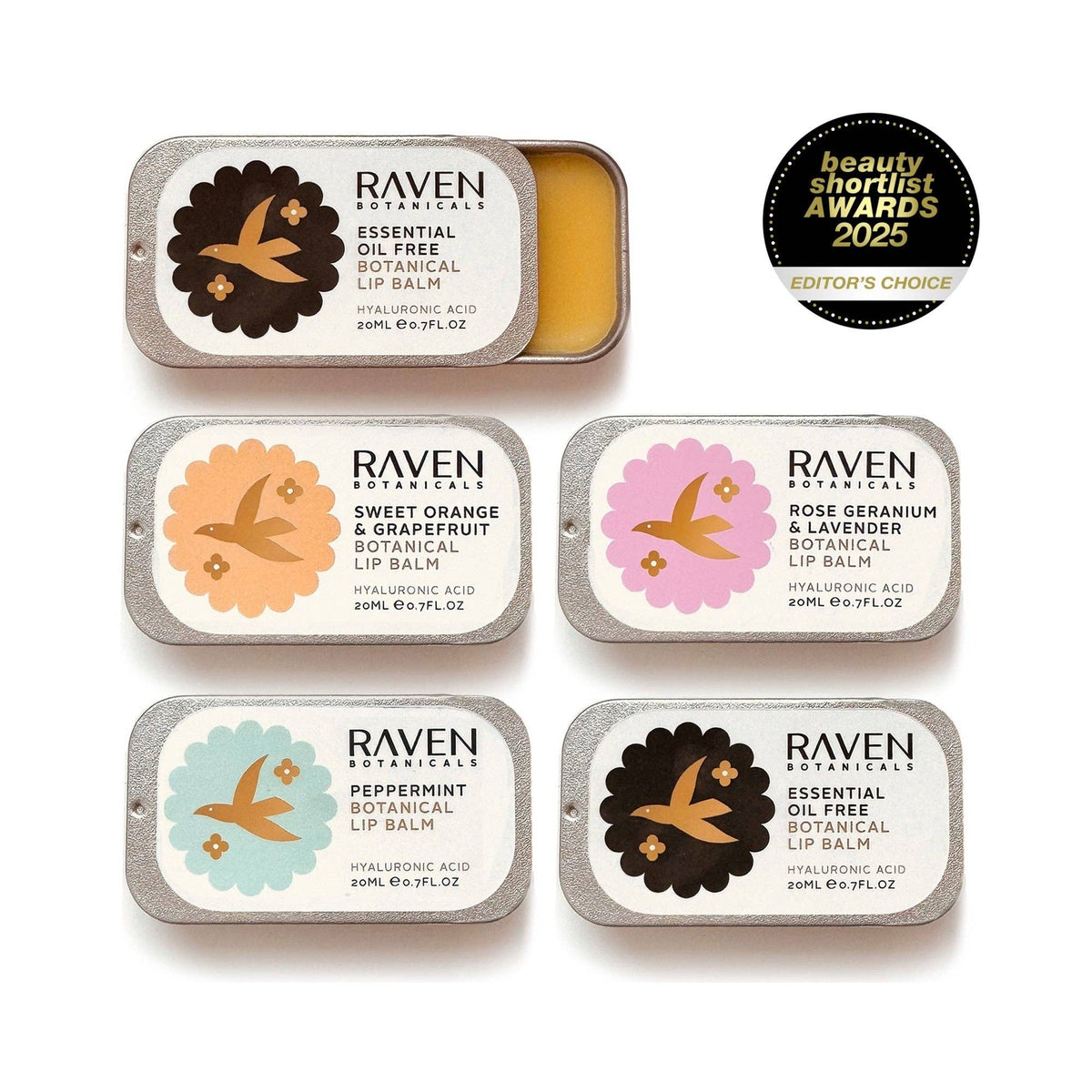 Natural Lip Balm | Rose Geranium & Lavender