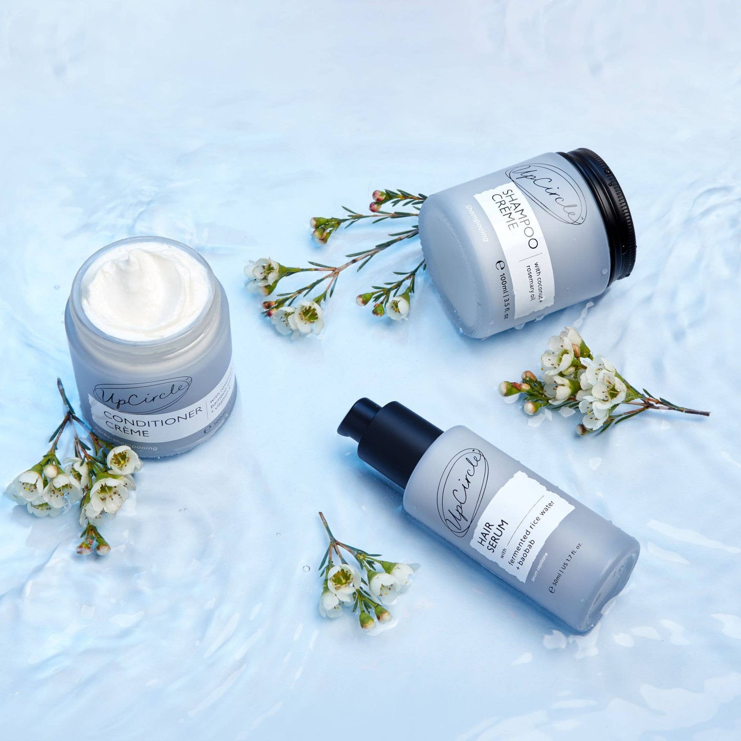 Vegan Hair Serum with Upcycled Fermented Rice Water