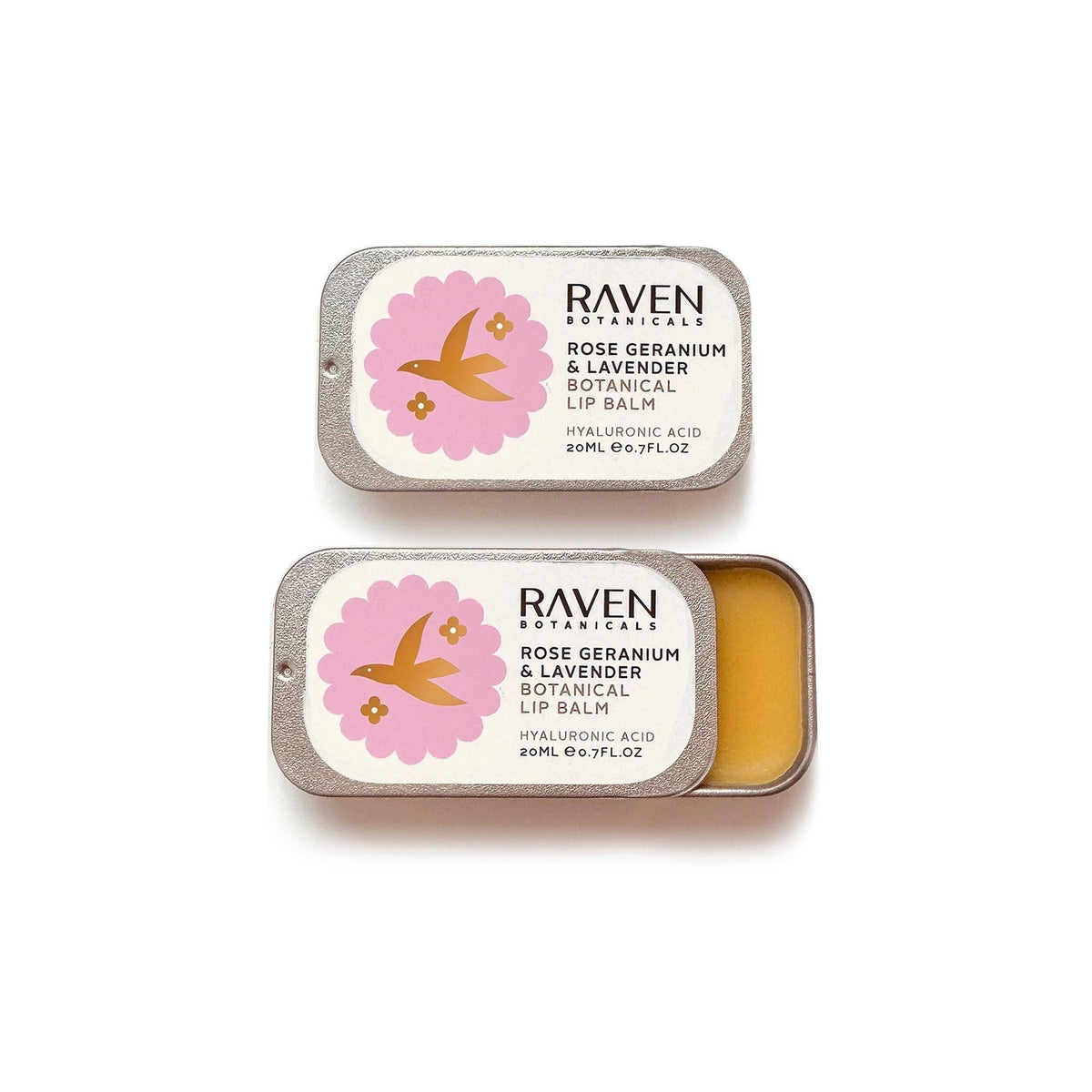 Natural Lip Balm | Rose Geranium & Lavender