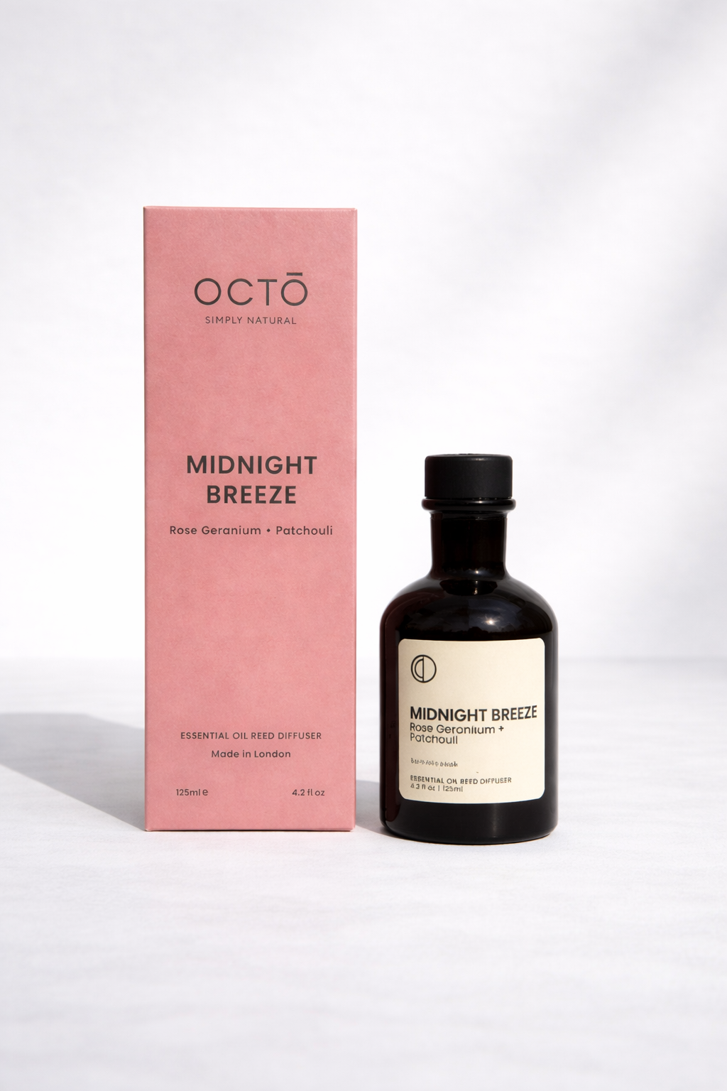Midnight Breeze (Rose Geranium + Patchouli) | Reed Diffuser