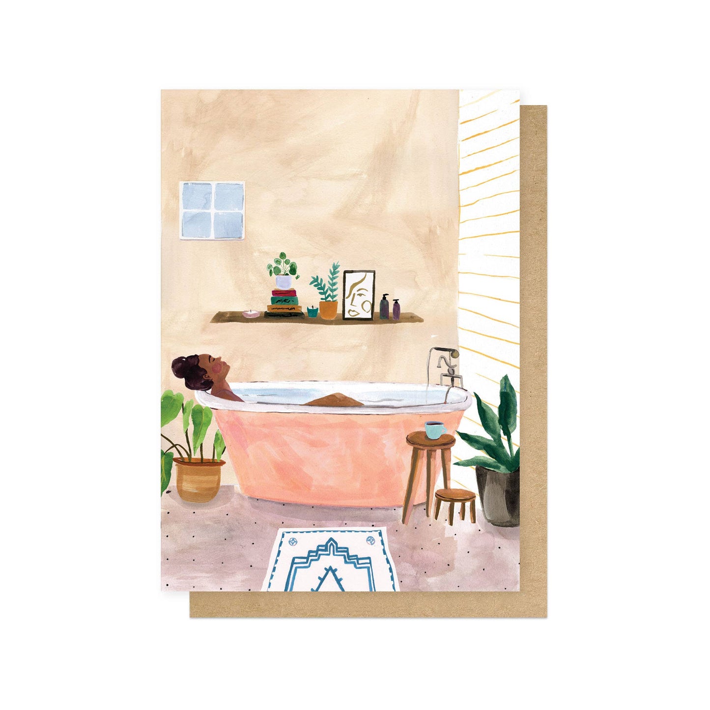 Bath Time Greetings Card