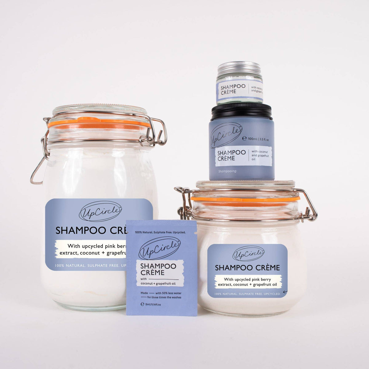 Vegan Refillable Shampoo Crème with Coconut + Rosemary Oil: 1L / Refill - £55.00+VAT