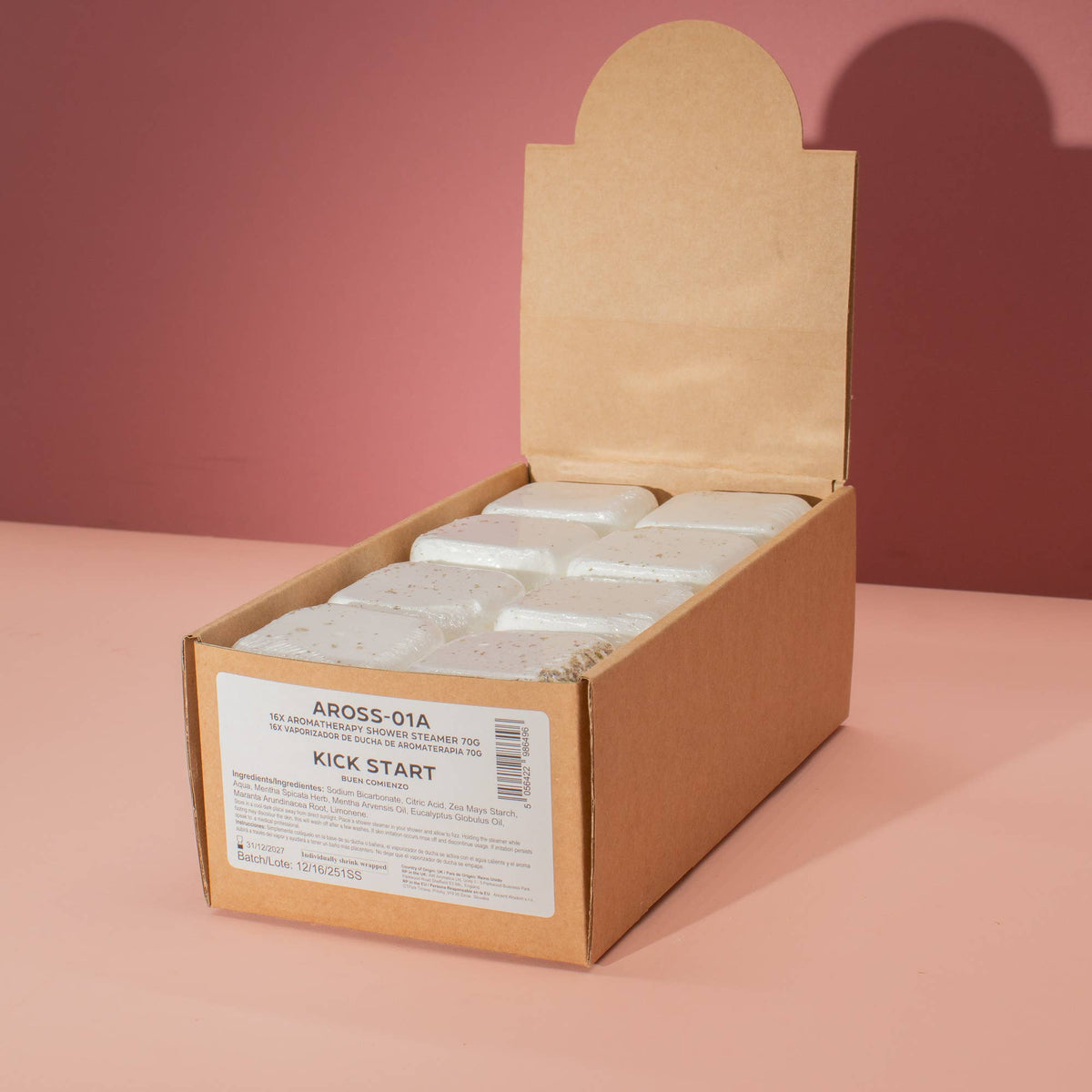 White Label Aromatherapy 'Kick Start' Shower Steamer 70g