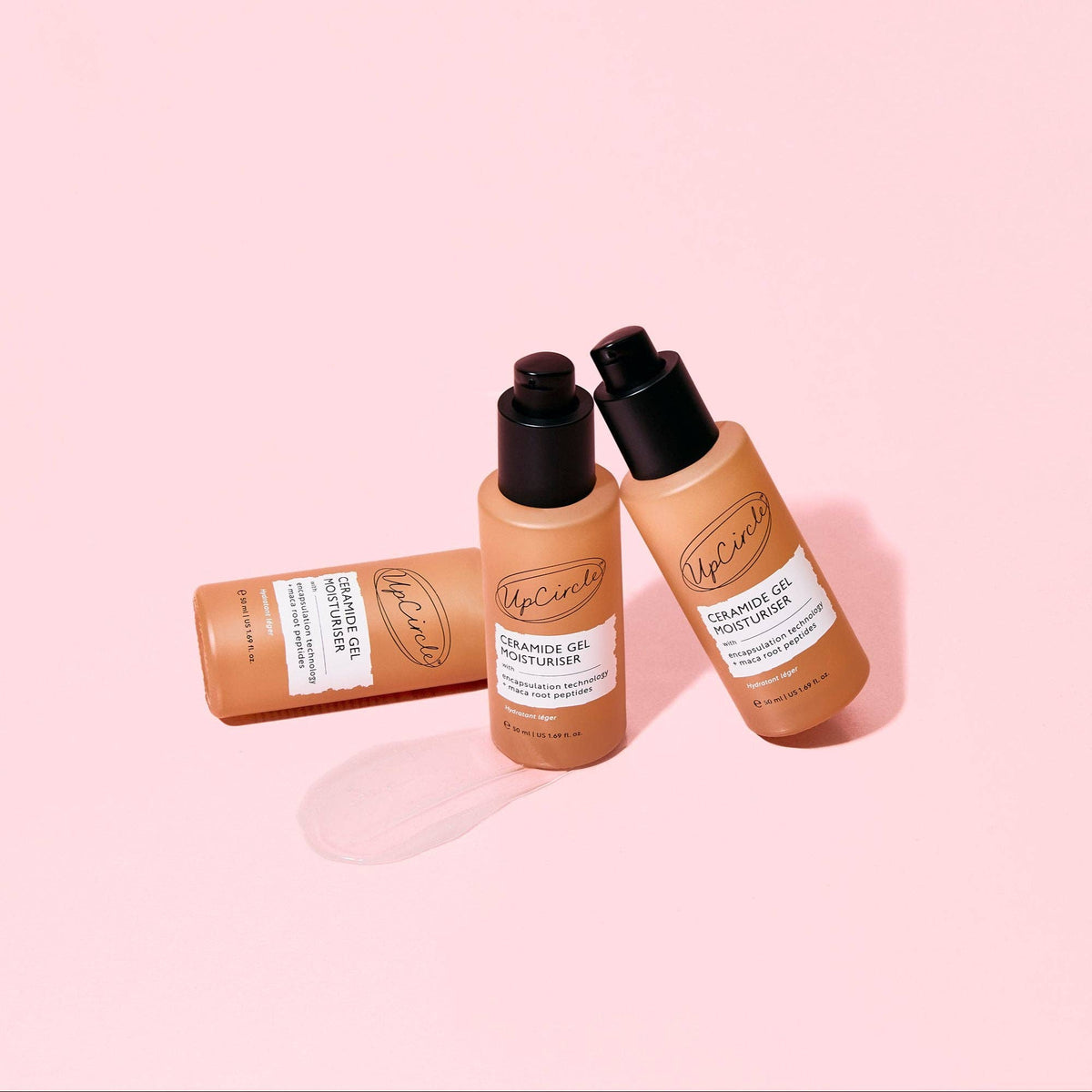 Cooling Gel Moisturiser with Ceramides + Maca Root Peptides