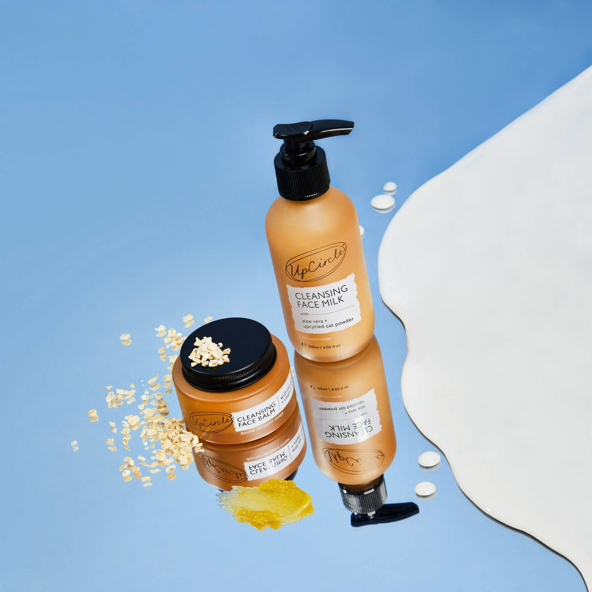 Natural Cleansing Balm Makeup Remover with Oat + Vitamin E