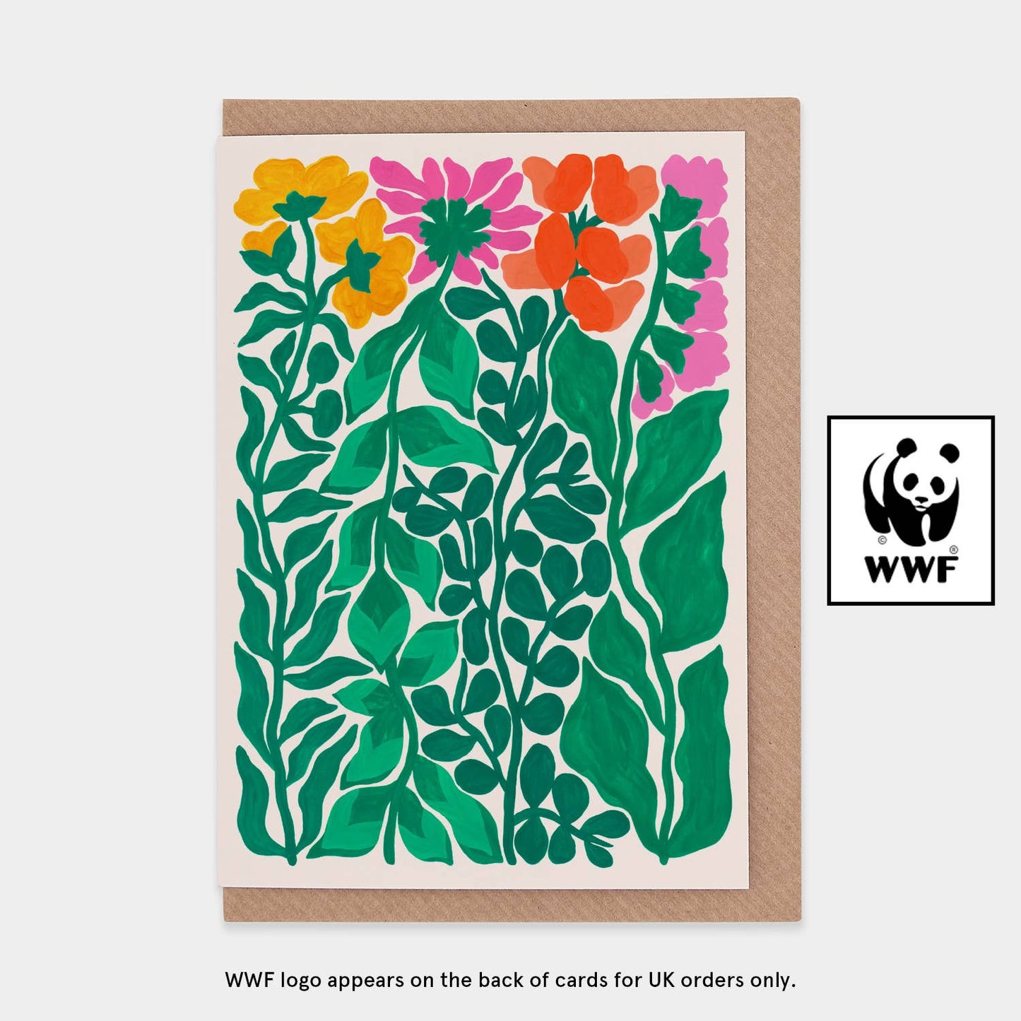 Wildflower Regeneration WWF Greetings Card