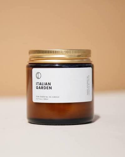 Italian Garden candle (Orange + Rosemary + Sage)