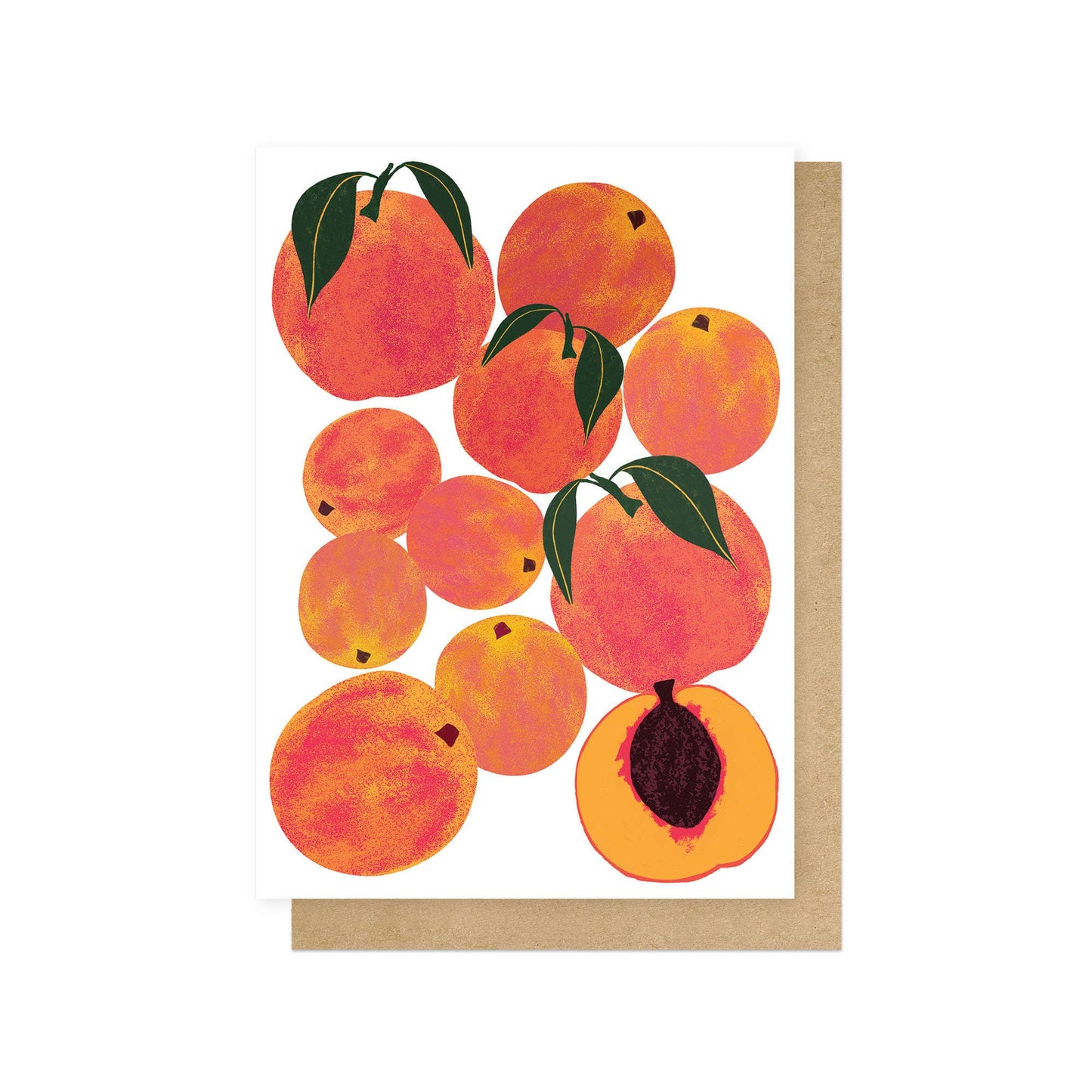 Peach Harvest Greetings Card