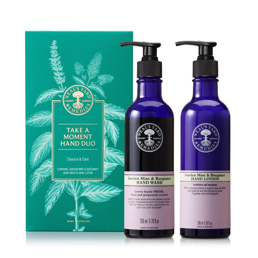 Take A Moment Hand Care Duo | Garden Mint & Bergamot