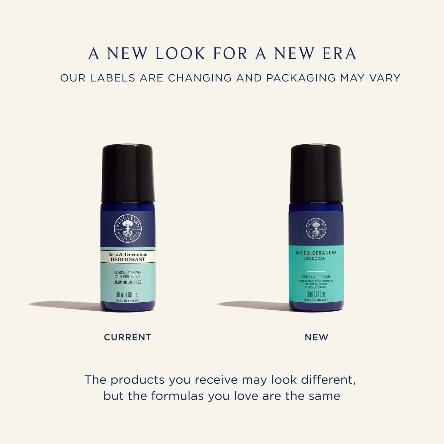 Rose & Geranium Roll On Deodorant