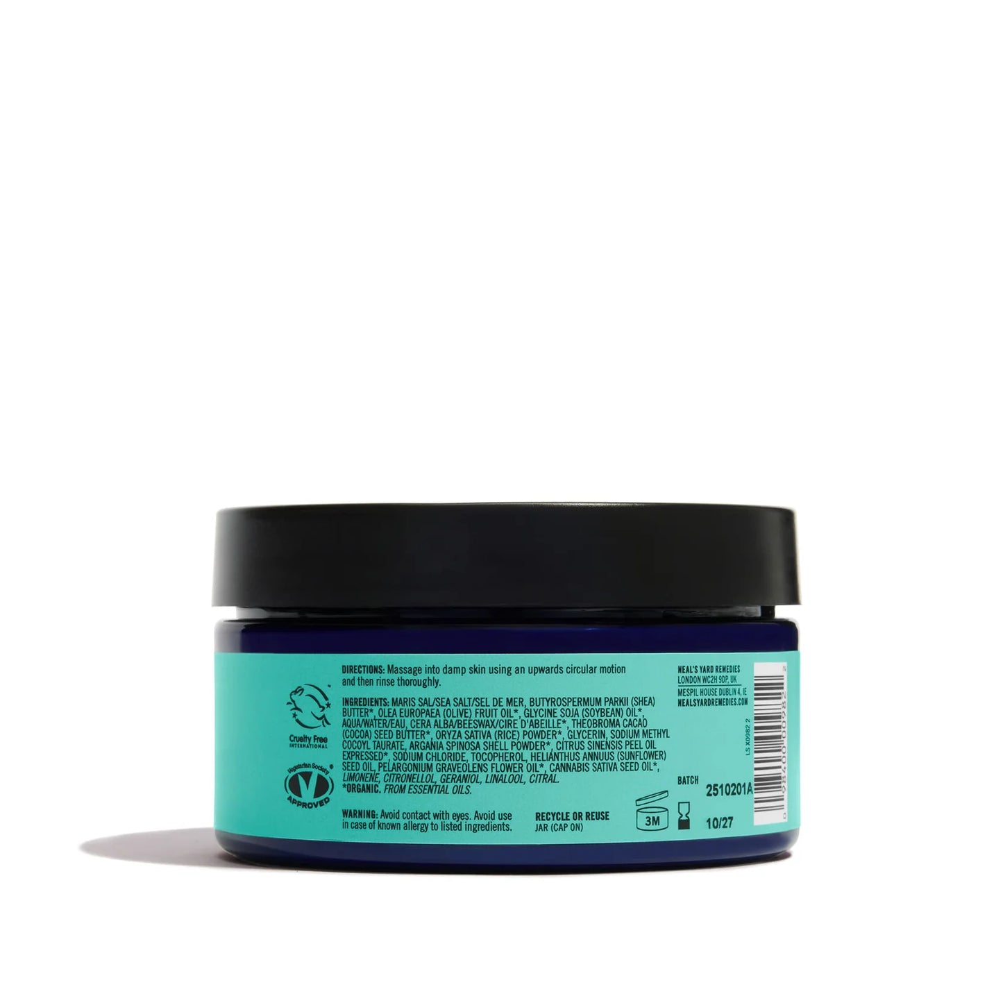 Geranium & Orange Body Scrub