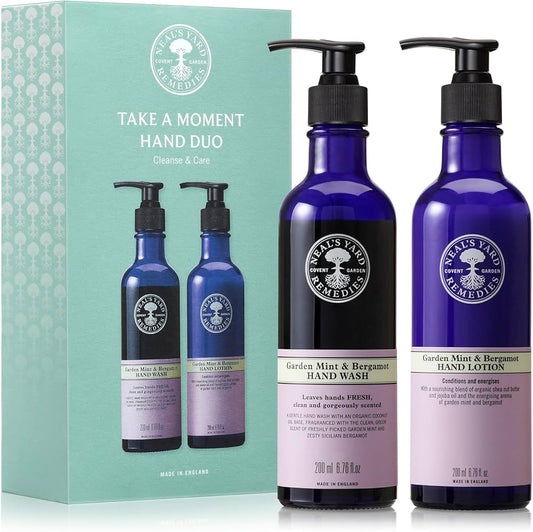 Take A Moment Hand Care Duo | Garden Mint & Bergamot
