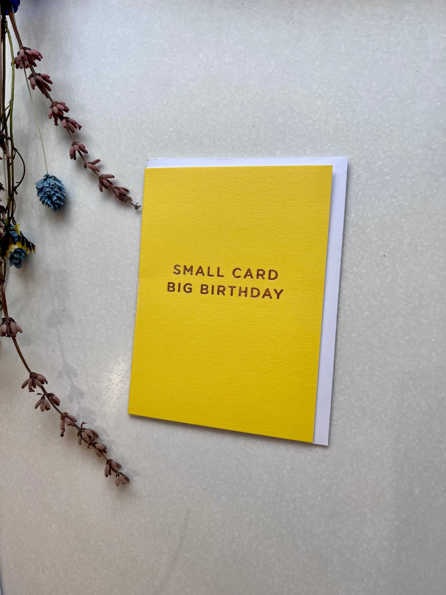 Small Card - Small Card Big Birthday