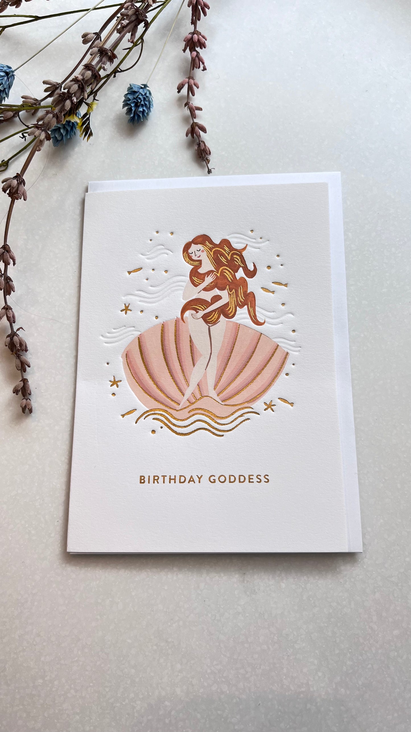 Large Card - Birthday Goddess