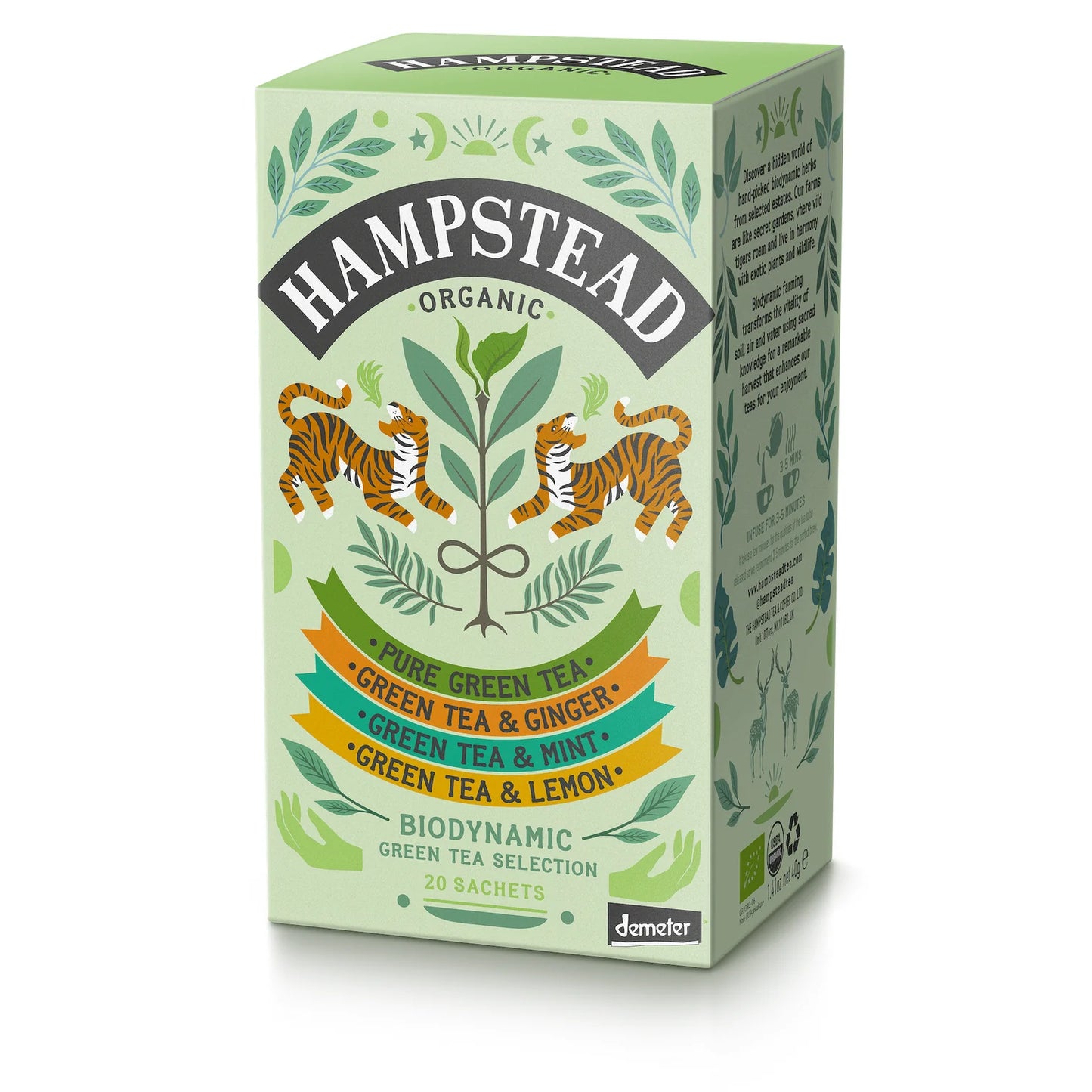 Hampstead Organic Green Tea Selection