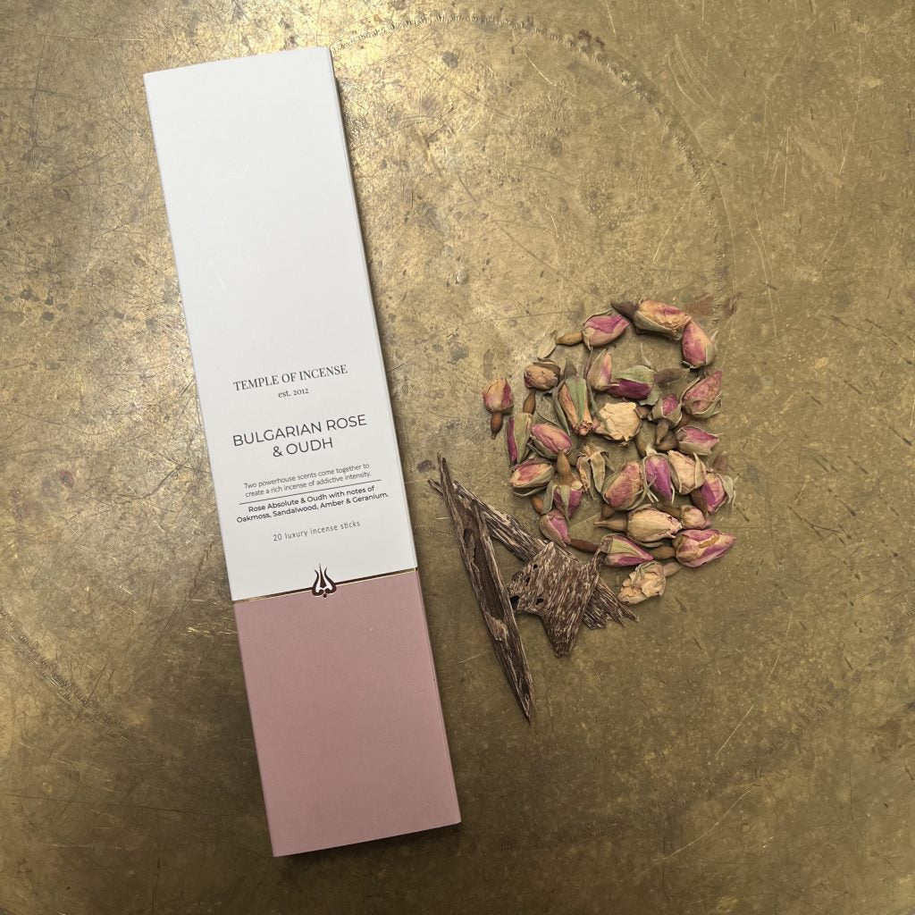 Luxury incense: Bulgarian rose & Oudh