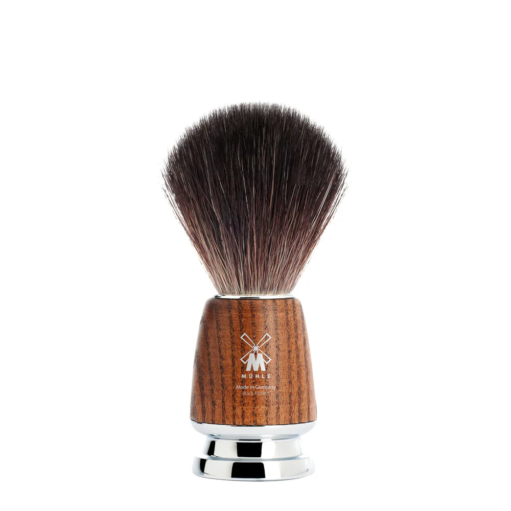 Mühle Rytmo - Steamed Ash Black Fibre Shaving Brush