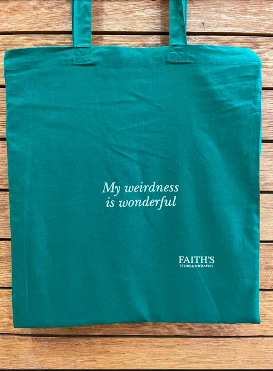 Faith’s Weirdness is Wonderful Tote