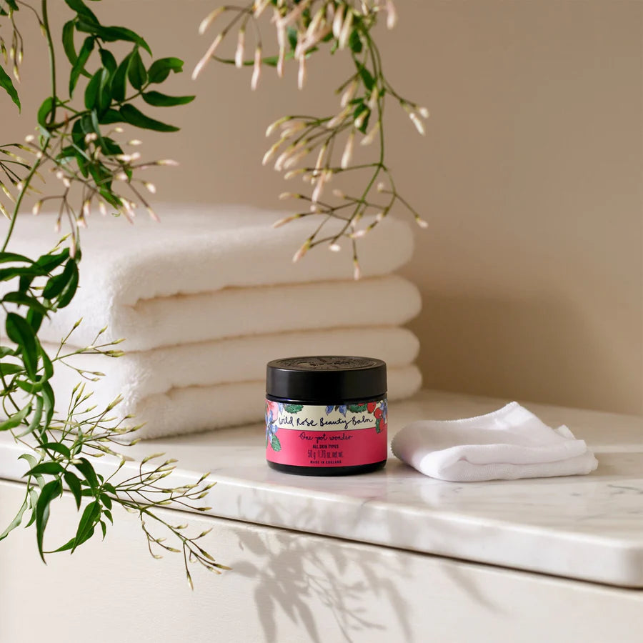 Wild Rose Beauty Balm (with muslin cloth)