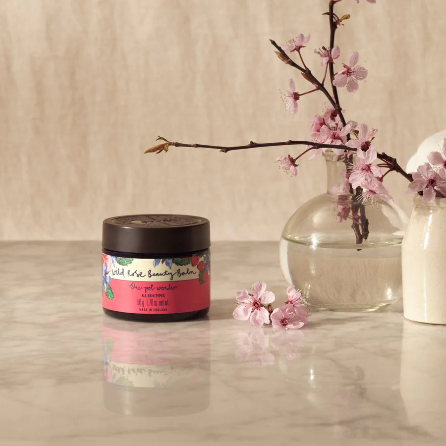 Wild Rose Beauty Balm (with muslin cloth)