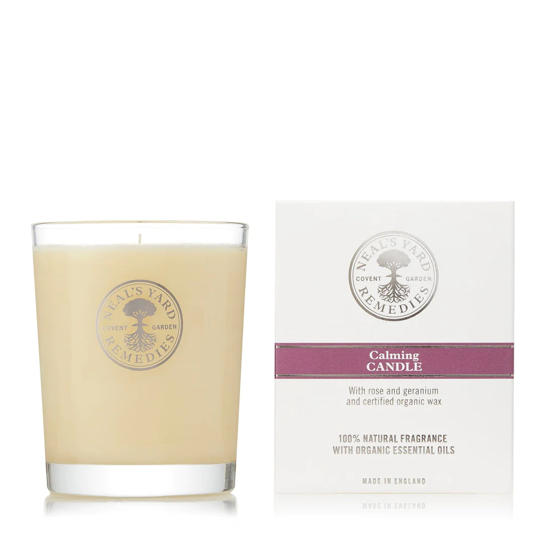 Organic Aromatherapy Candle Calming