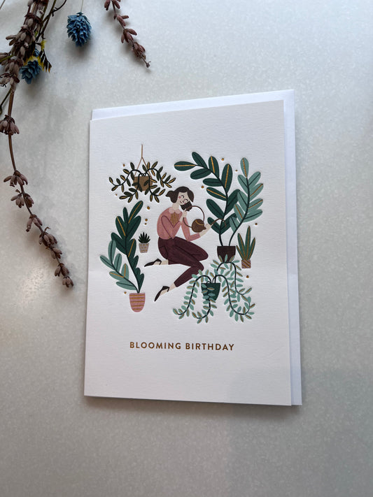 Large Card - Blooming Birthday