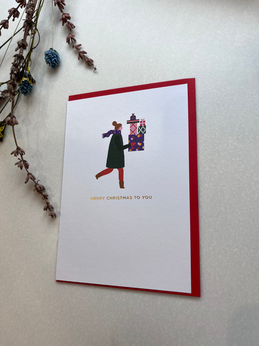 Large Card - Merry Christmas To You