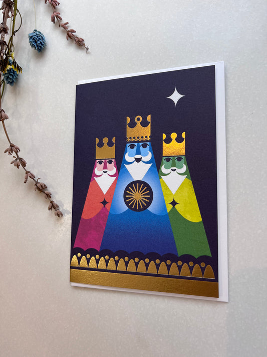 Large Card - We Three Kings