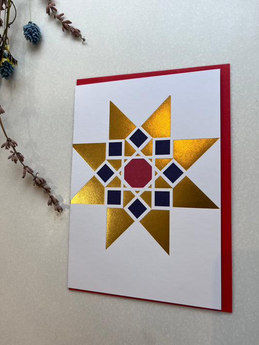 Large Card - Deco Star