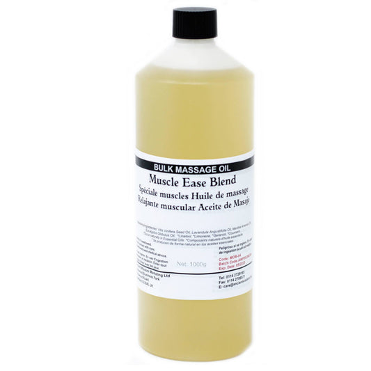 ''Muscle Ease'' Massage Oil / Bath Oil 1L