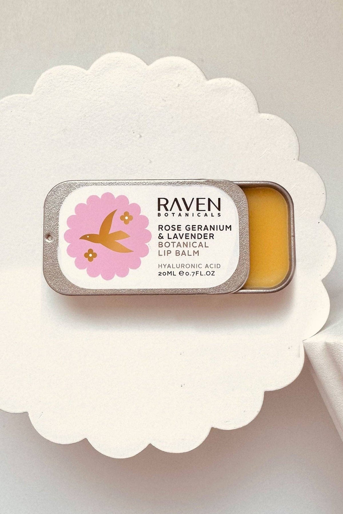 Natural Lip Balm | Rose Geranium & Lavender