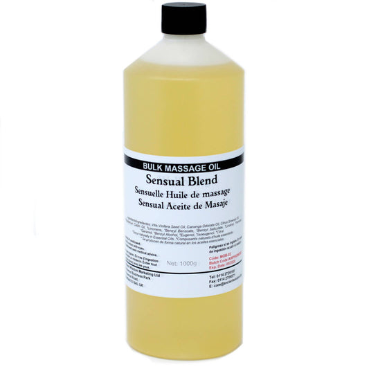 ''Sensual'' Massage Oil / Bath Oil 1L