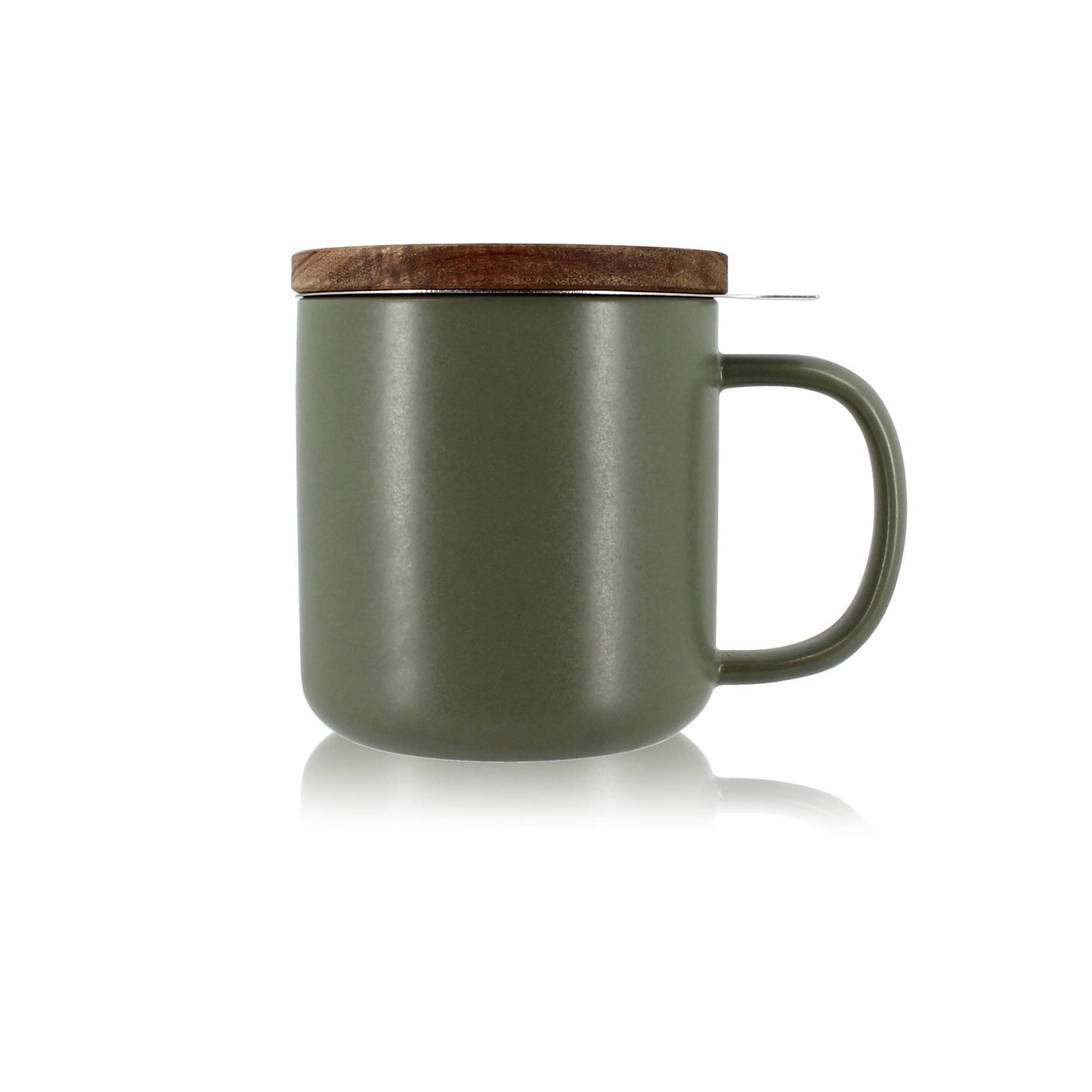 Juliet 300ml khaki stoneware tea pot