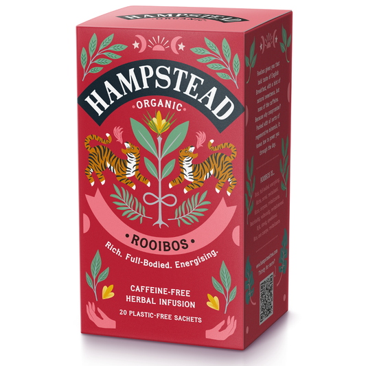Hampstead Tea Organic Rooibos Tea Bags - (Single - 1x20g)