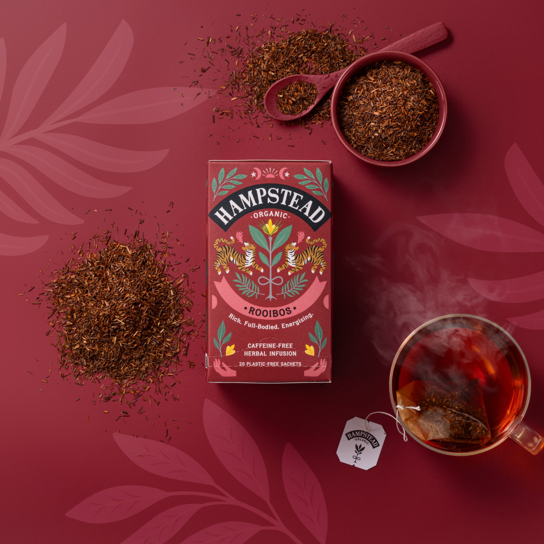 Hampstead Tea Organic Rooibos Tea Bags - (Single - 1x20g)