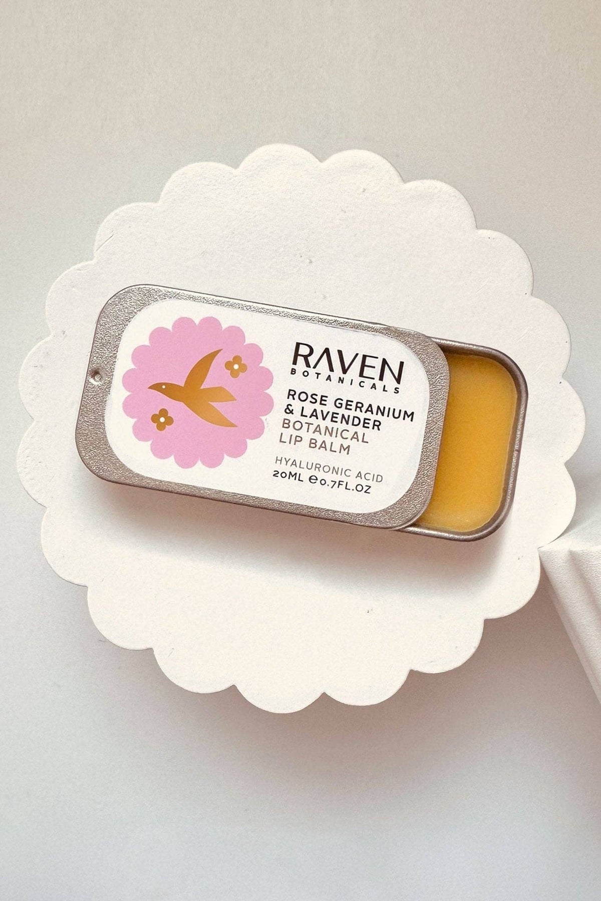 Natural Lip Balm | Rose Geranium & Lavender