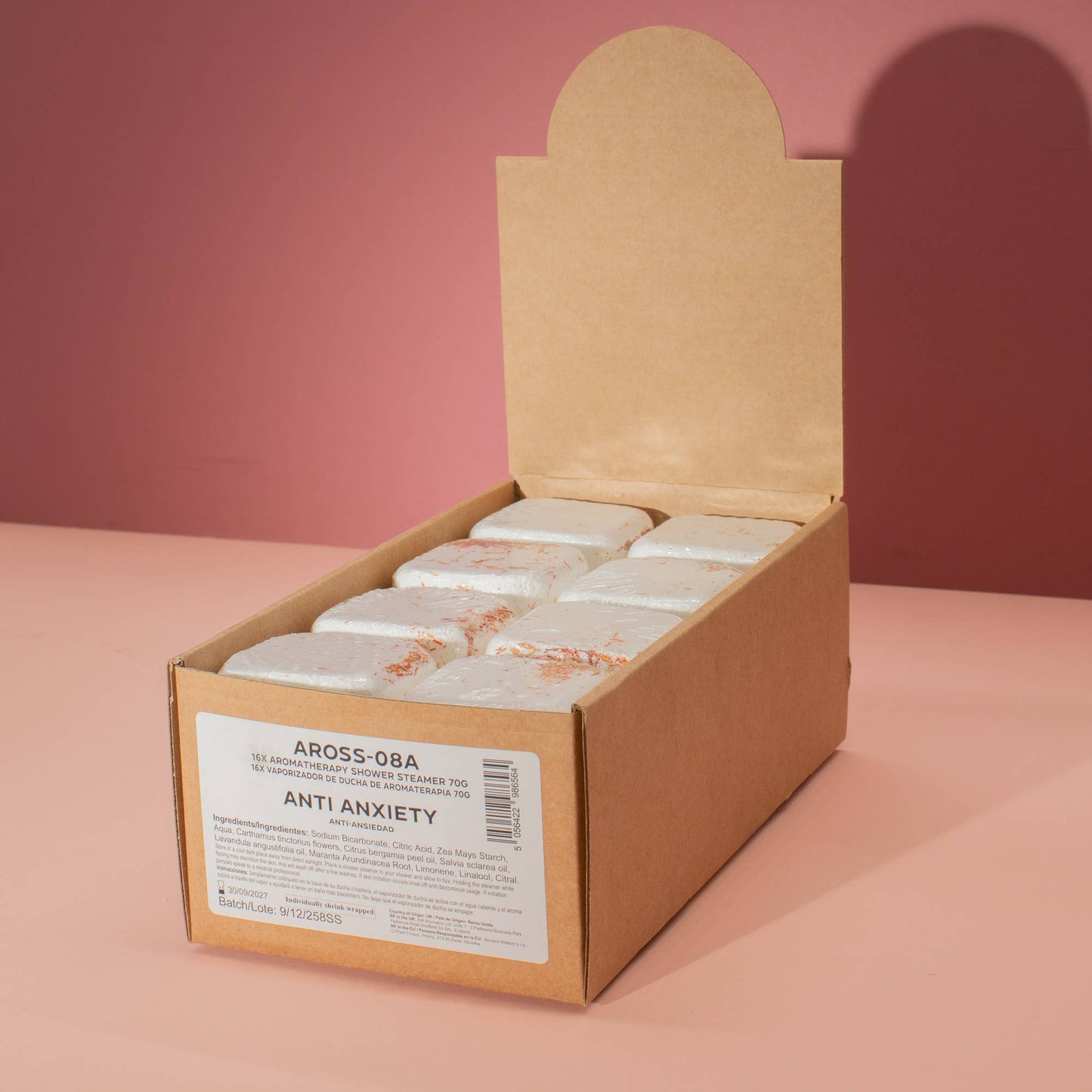 White Label Aromatherapy 'Anti Anxiety' Shower Steamer 70g